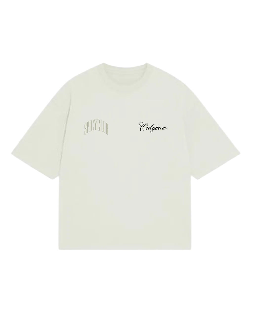 Camiseta Angel Beige - Vista trasera