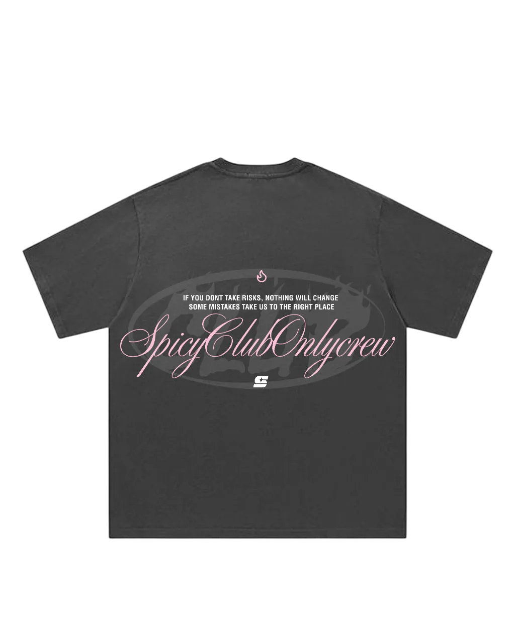 Camiseta Club Gris - Vista trasera