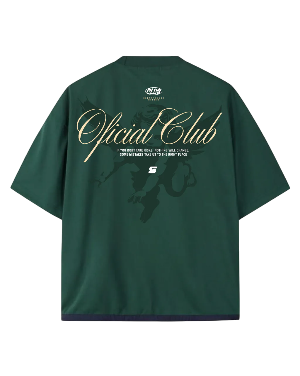 Camiseta Oficial Club Verde - Vista trasera