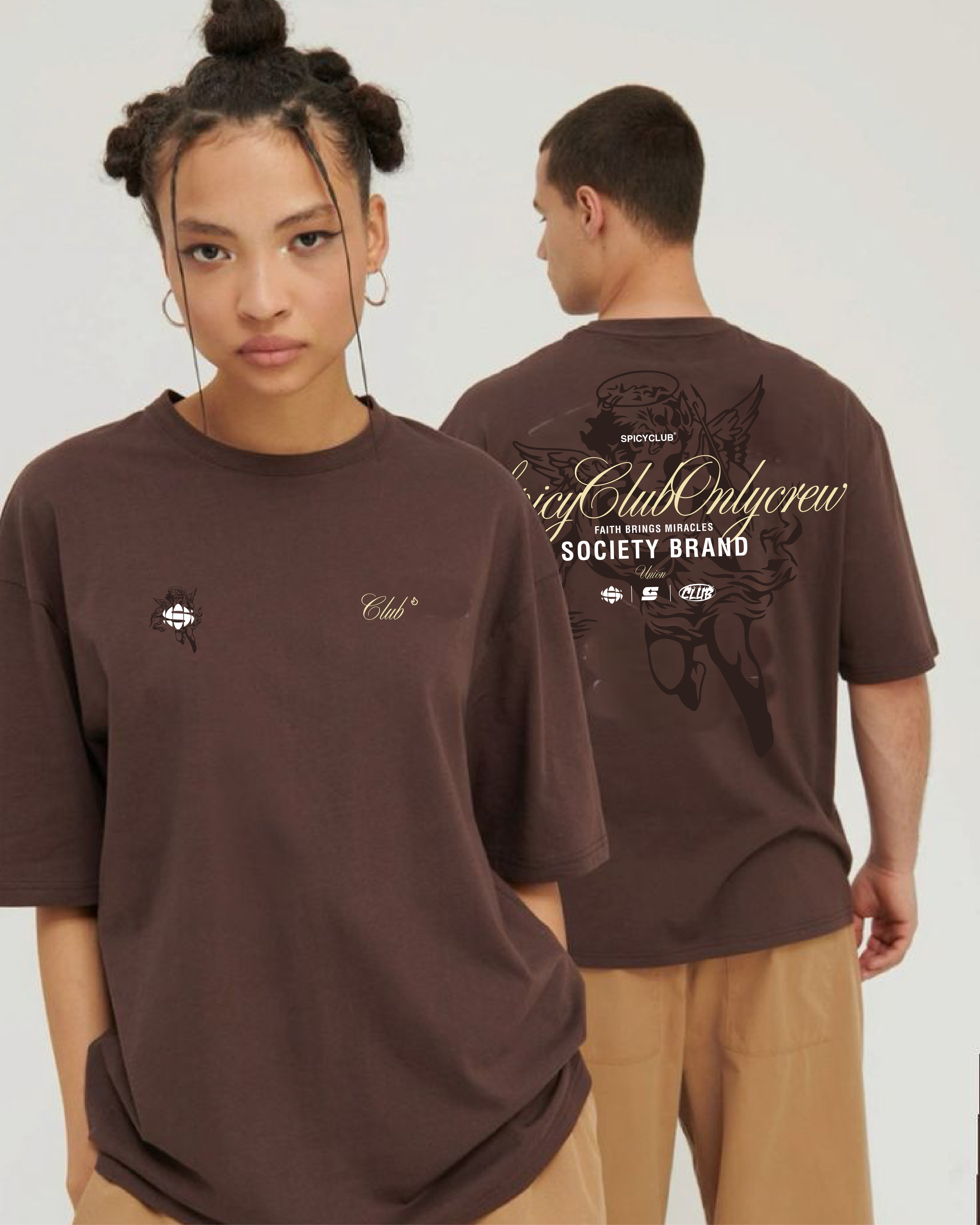 onlycrew unisex marron product image
